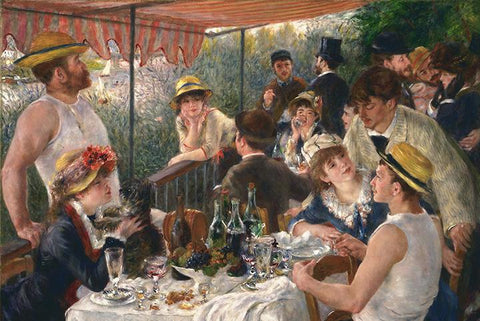 Luncheon at the Boating Party by Renoir - Peaceful Wooden Jigsaw Puzzles