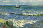 Seascape by Van Gogh - Peaceful Wooden Jigsaw Puzzles