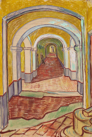 Corridor in the Asylum by Van Gogh - Peaceful Wooden Jigsaw Puzzles