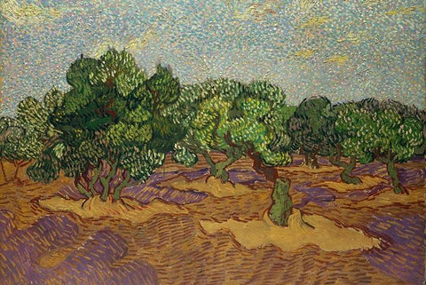 Olive Trees by Van Gogh - Peaceful Wooden Jigsaw Puzzles