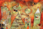 Fateful Hour at Quarter to Twelve by Paul Klee - Peaceful Wooden Jigsaw Puzzles