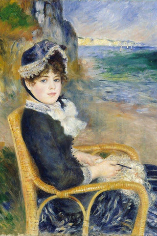 By the Seashore by Renoir - Peaceful Wooden Jigsaw Puzzles