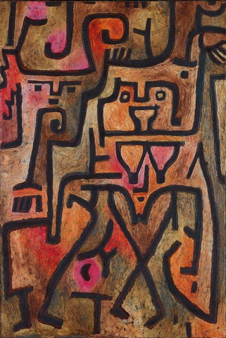 Forest Witches by Paul Klee - Peaceful Wooden Jigsaw Puzzles