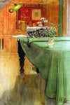 Young Girl at the Piano by Carl Larsson - Wooden Jigsaw Puzzles for Adults