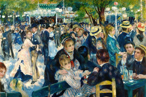 Ball at the Moulin de la Galette by Renoir - Peaceful Wooden Jigsaw Puzzles