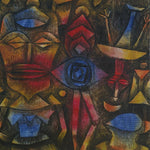 Collection of Figurines by Paul Klee - Peaceful Wooden Jigsaw Puzzles