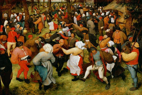 Peasant Wedding by Pieter Bruegel the Elder - Peaceful Wooden Jigsaw Puzzles
