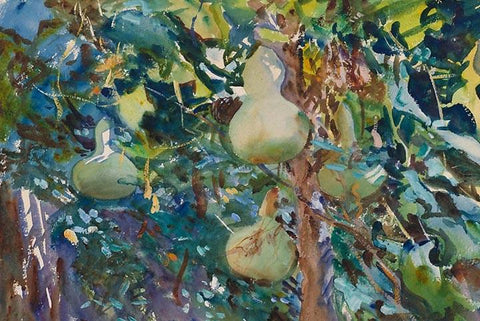 Gourds by John Singer Sargent - Peaceful Wooden Jigsaw Puzzles