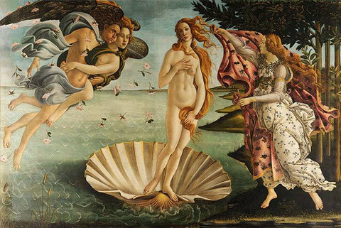 The Birth of Venus by Sandro Botticelli - Wooden Jigsaw Puzzles for Adults
