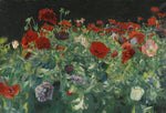 Poppies by John Singer Sargent - Peaceful Wooden Jigsaw Puzzles
