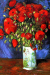 Vase with Red Poppies by Van Gogh - Peaceful Wooden Jigsaw Puzzles