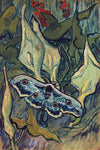 Giant Peacok Moth by Van Gogh - Peaceful Wooden Jigsaw Puzzles