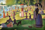 A Sunday on a La Grande Jatte Georges-Pierre Seurat - Peaceful Wooden Jigsaw Puzzles